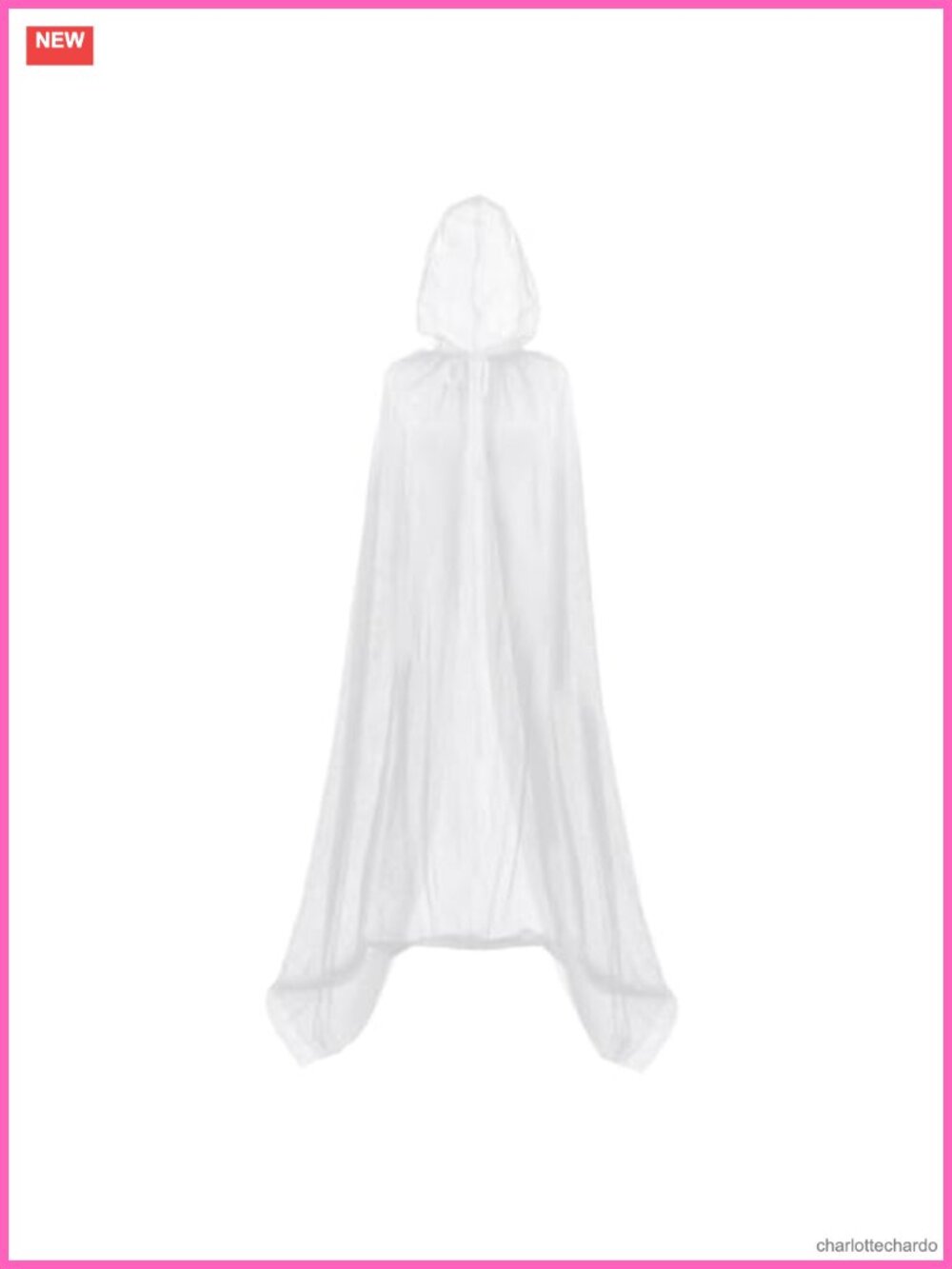 Women's Tulle Halloween Cape Hooded Cosplay Cloak Fancy Dress Costume